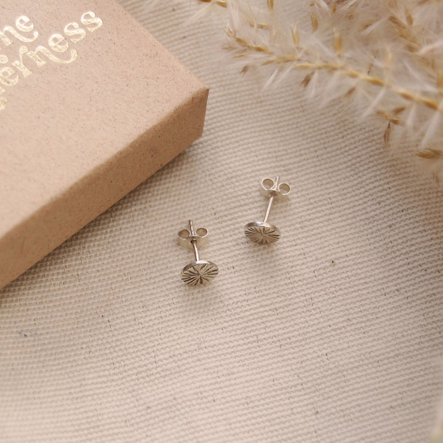 Mini Sunburst Studs