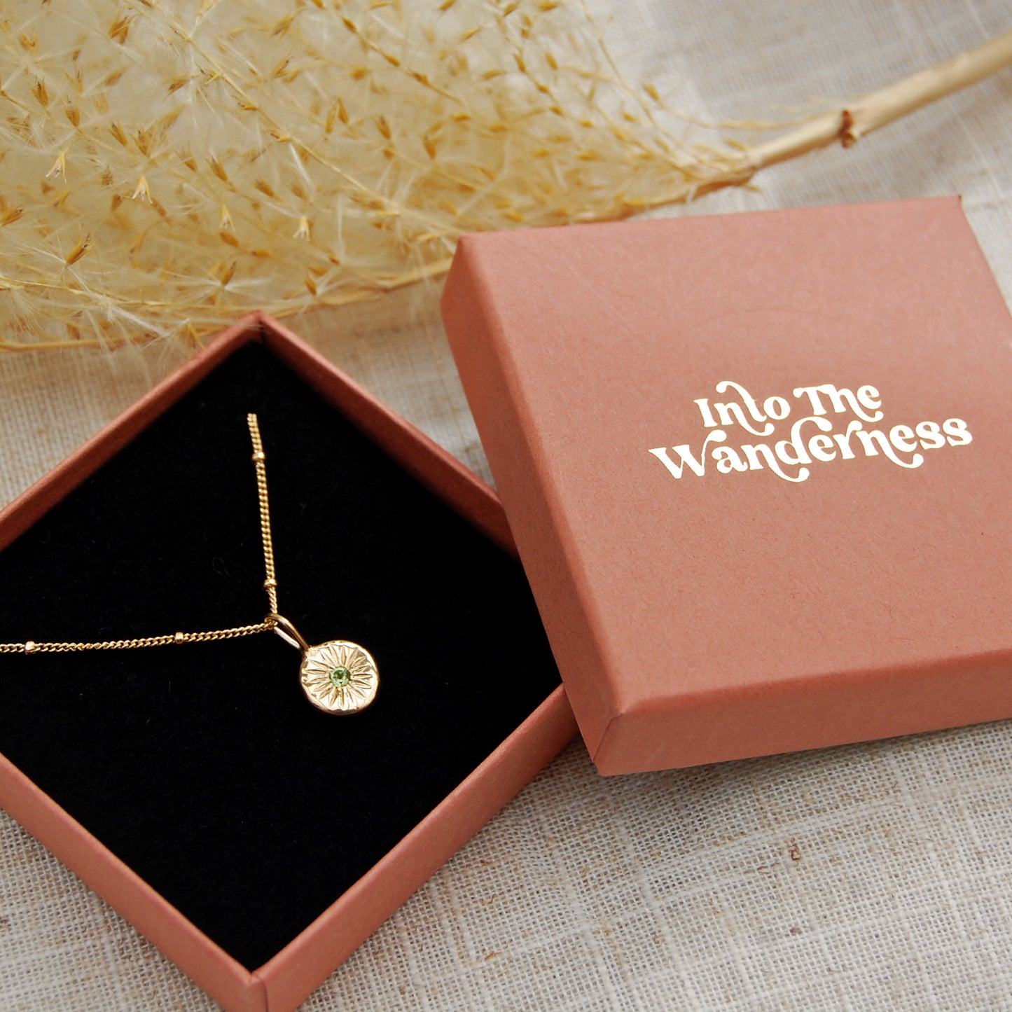 Gold Radiance Sunburst Necklace