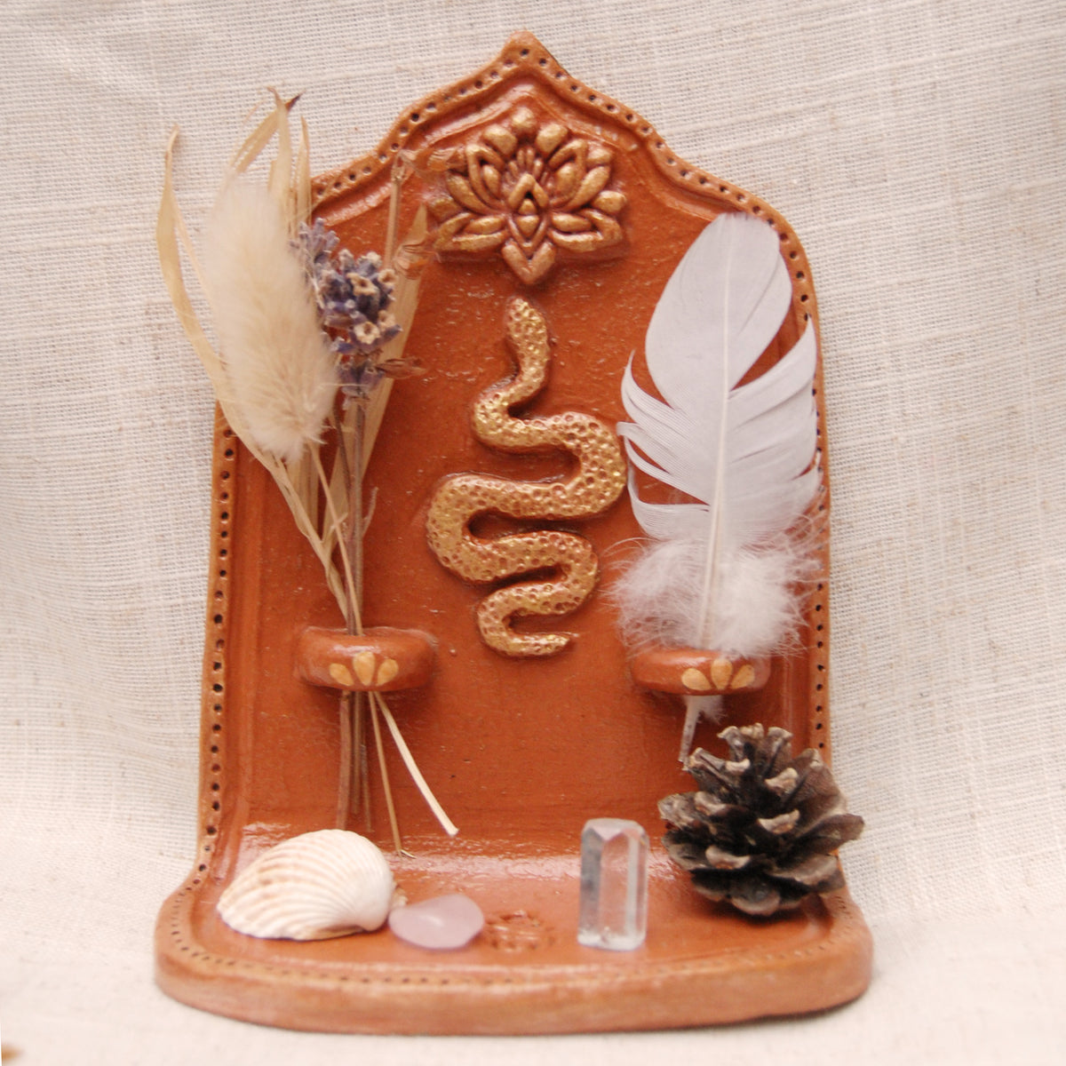 The Serpent Altar | Handcrafted from Clay