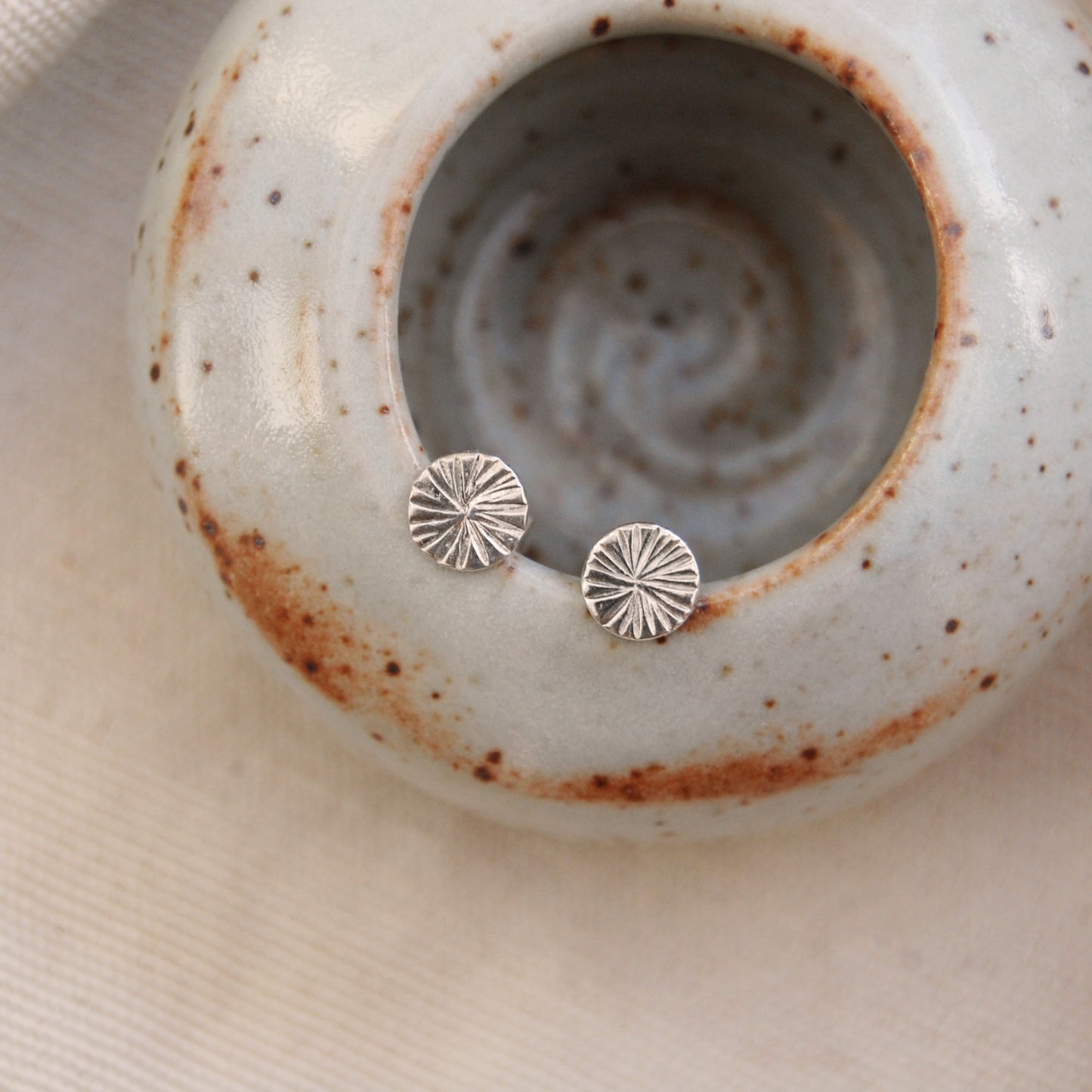 Mini Sunburst Studs