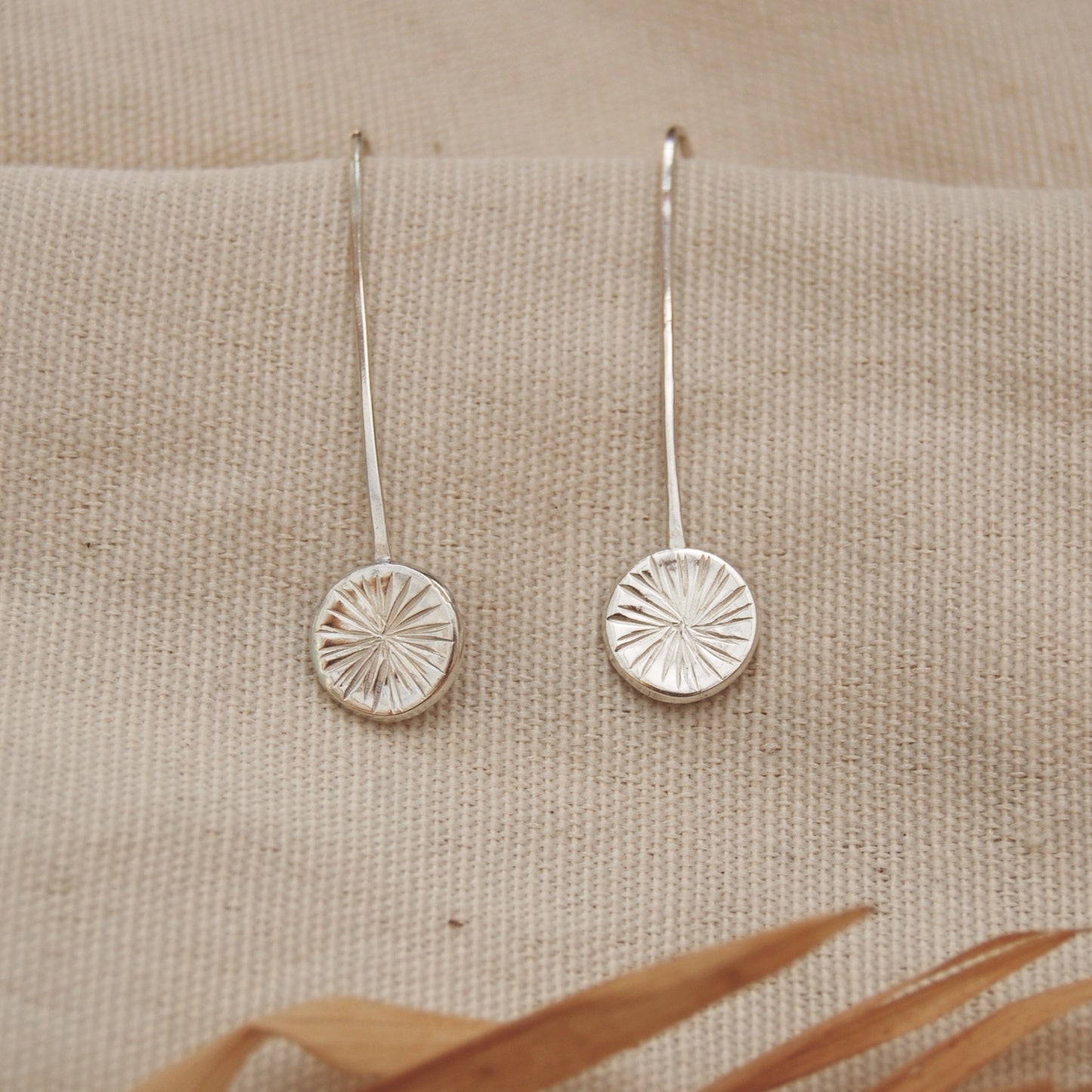 Essence Sunburst Drop Earrings