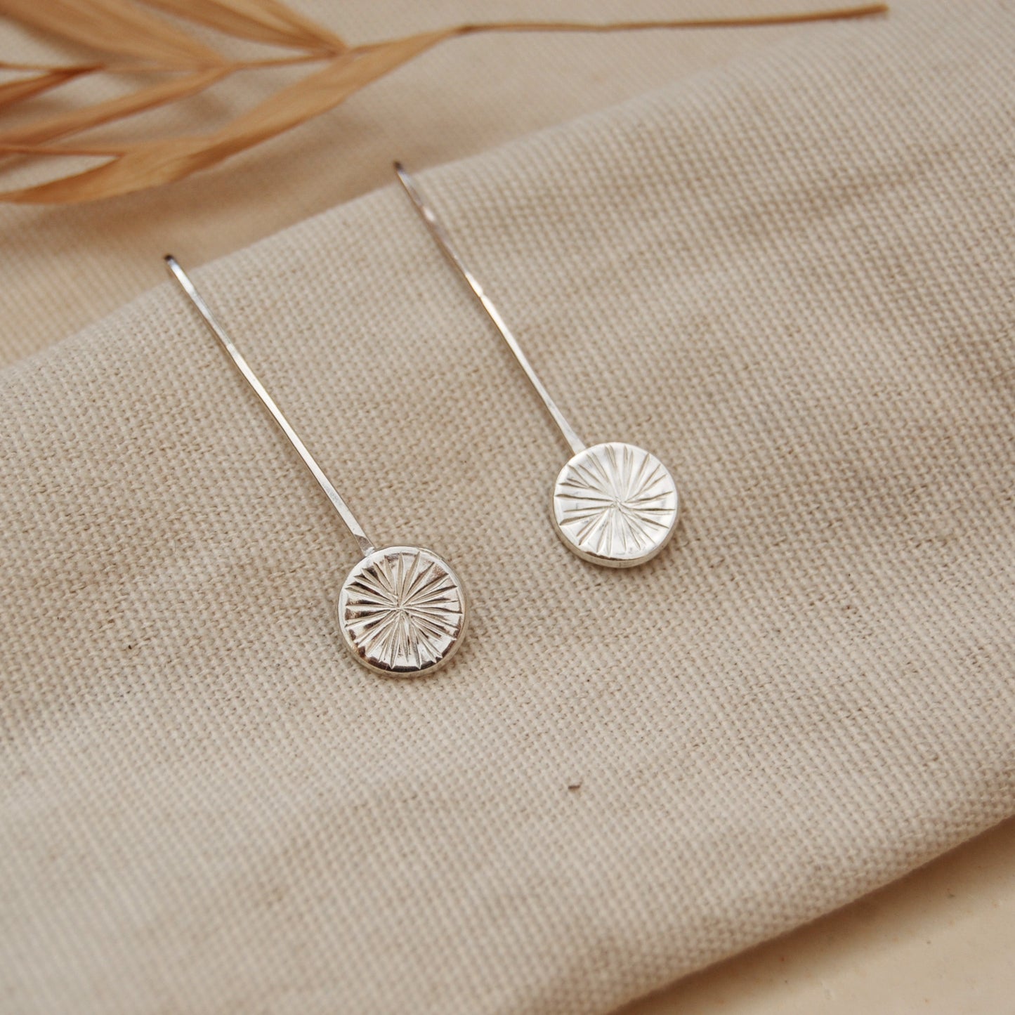 Essence Sunburst Drop Earrings