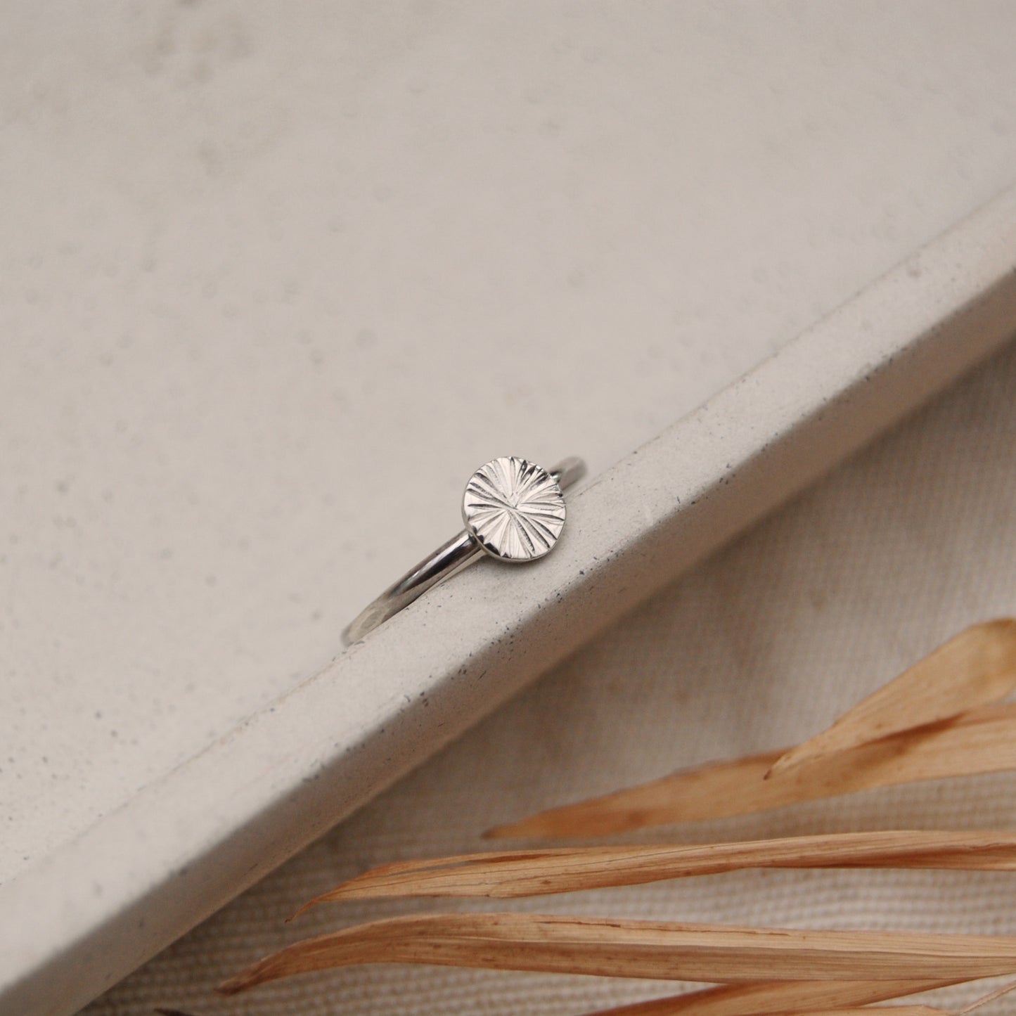 Essence Sunburst Stacking Ring