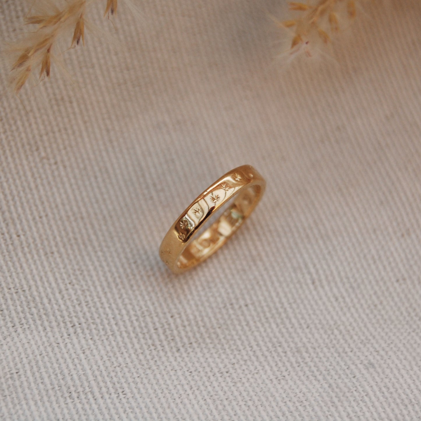 Star Constellation Ring with Inside Personalisation