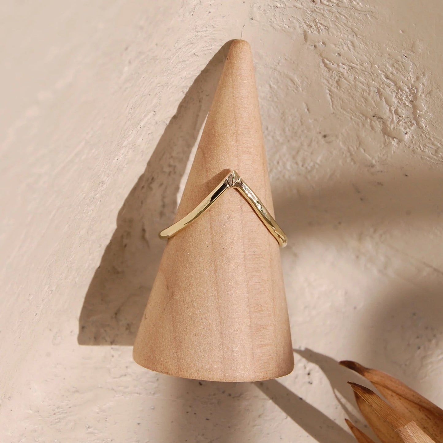 Anjali Chevron Ring