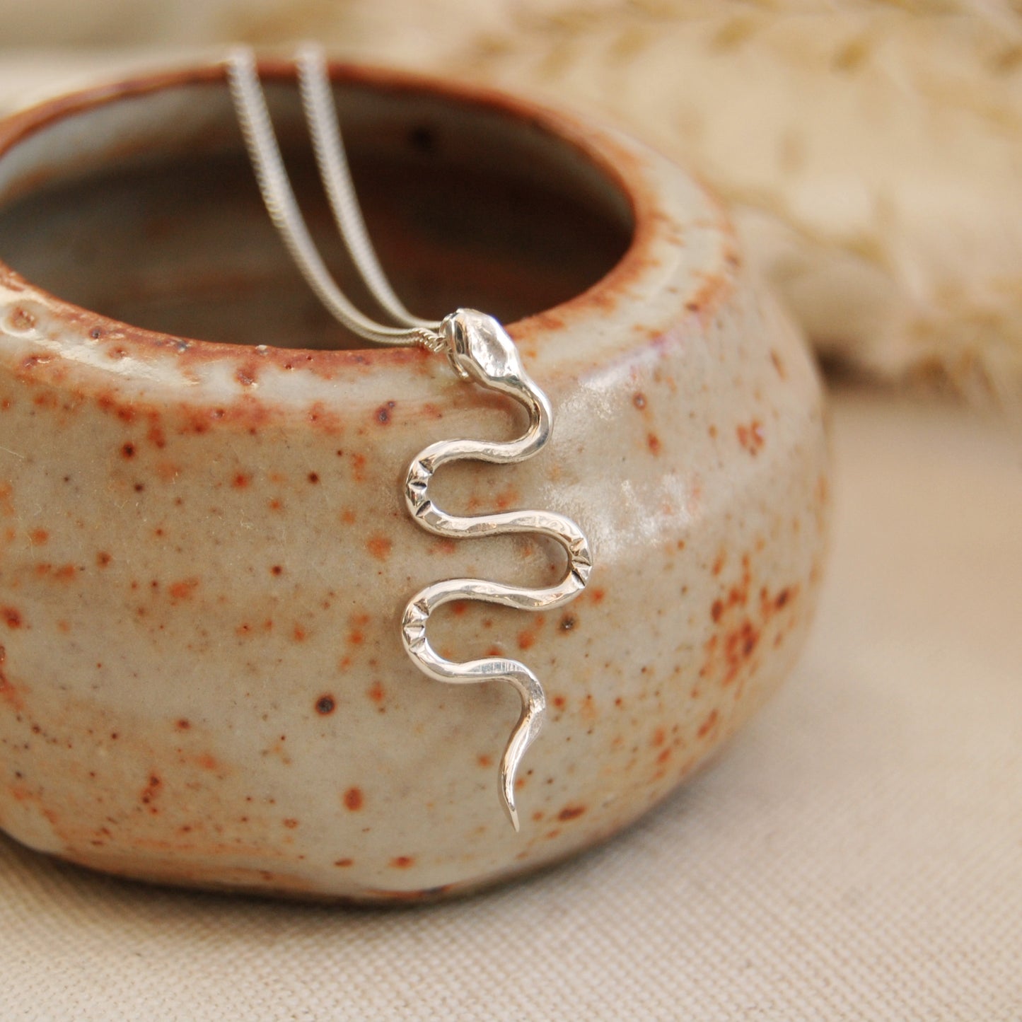 Mini Kundali Serpent Pendant