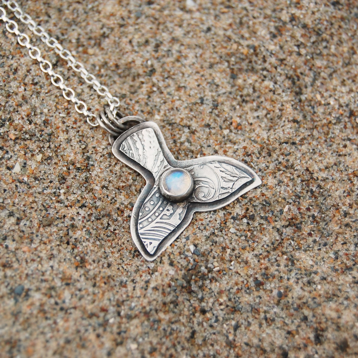 Kaikoura Whale Tail Pendant