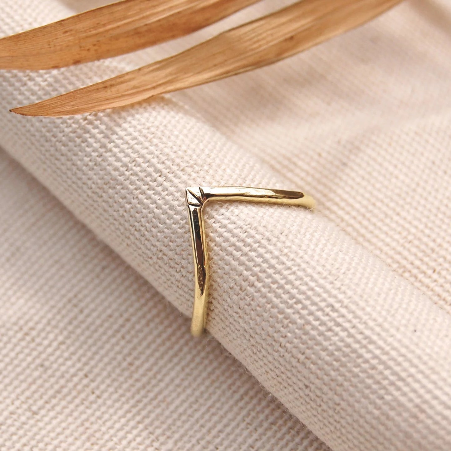 Anjali Chevron Ring