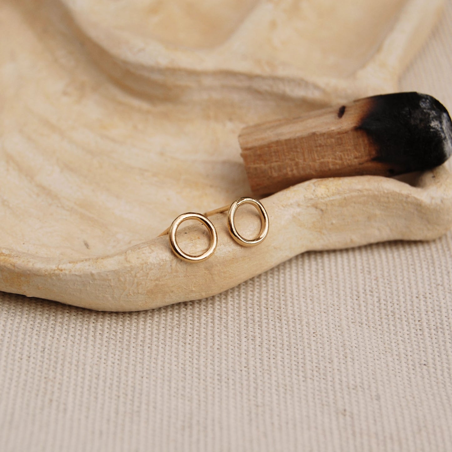 Circle of Life Stud Earrings