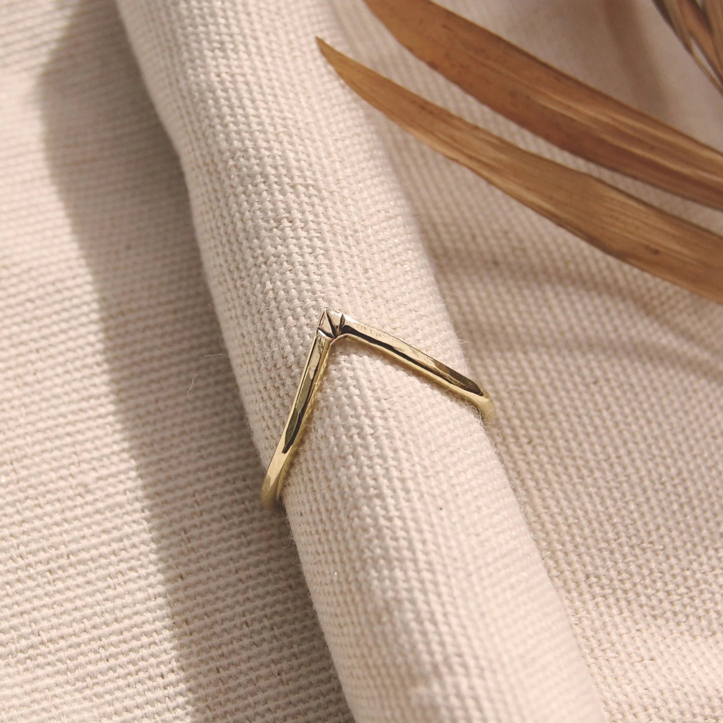 Anjali Chevron Ring