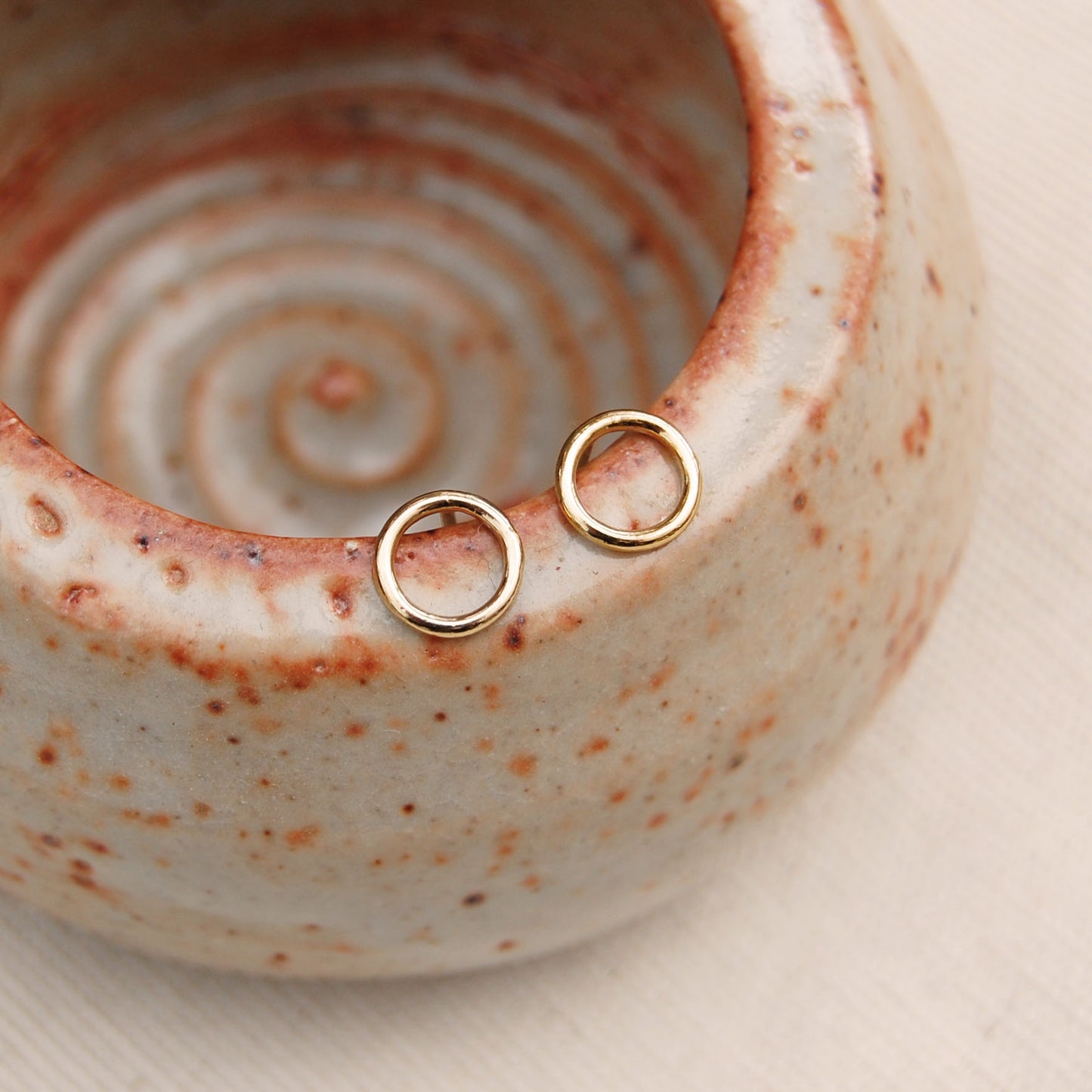 Circle of Life Stud Earrings
