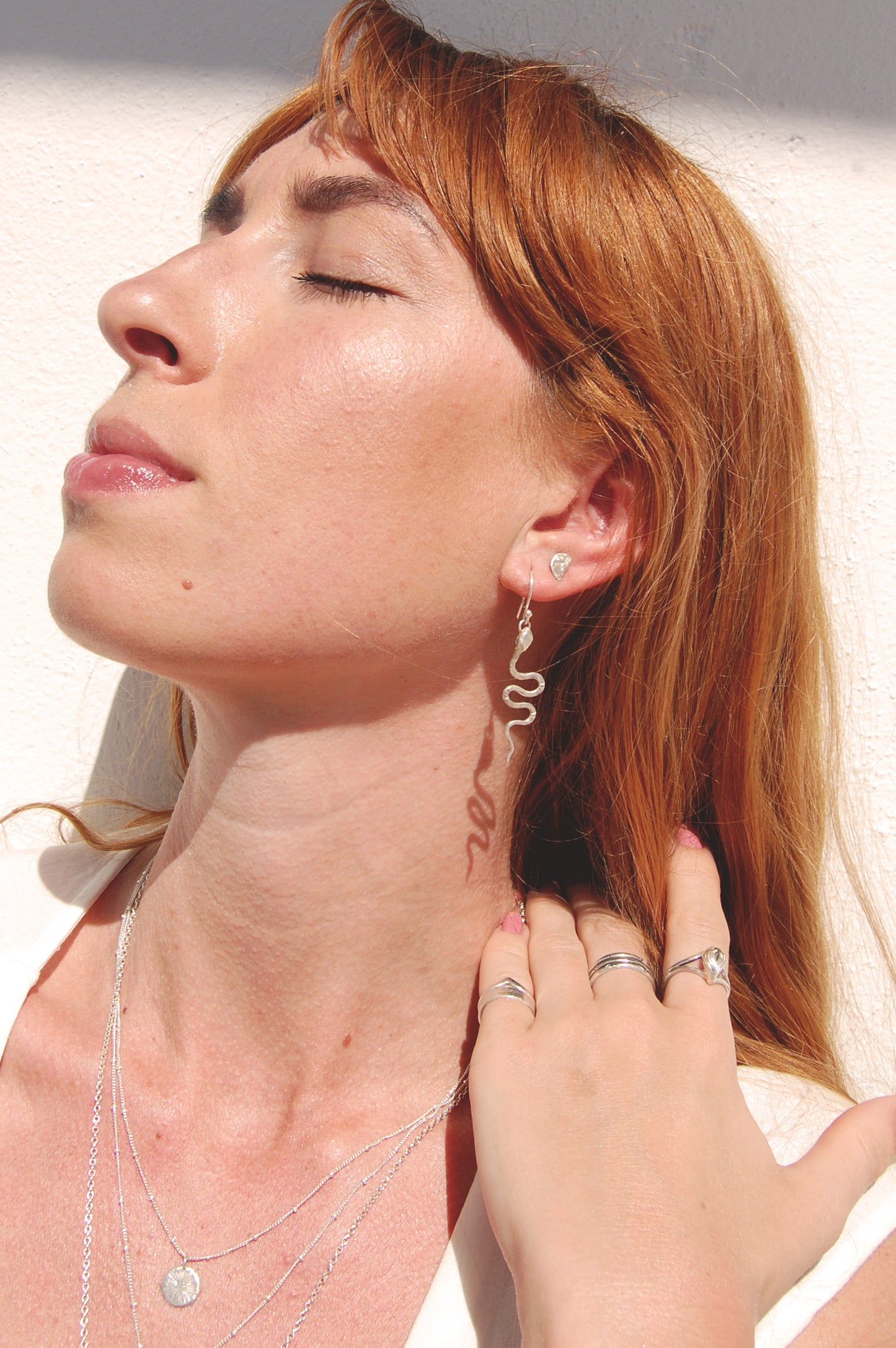 Serpent Dangle Earrings - Into The Wanderness
