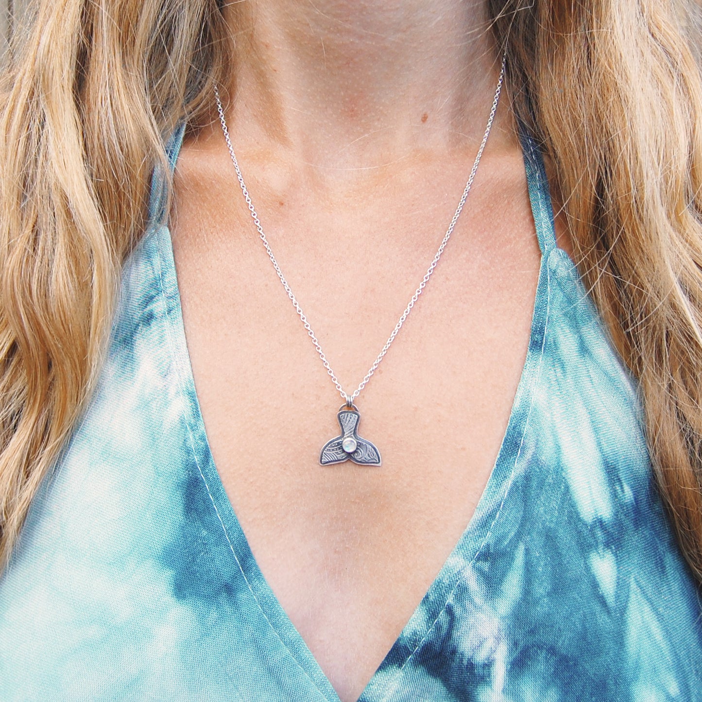 Kaikoura Whale Tail Pendant