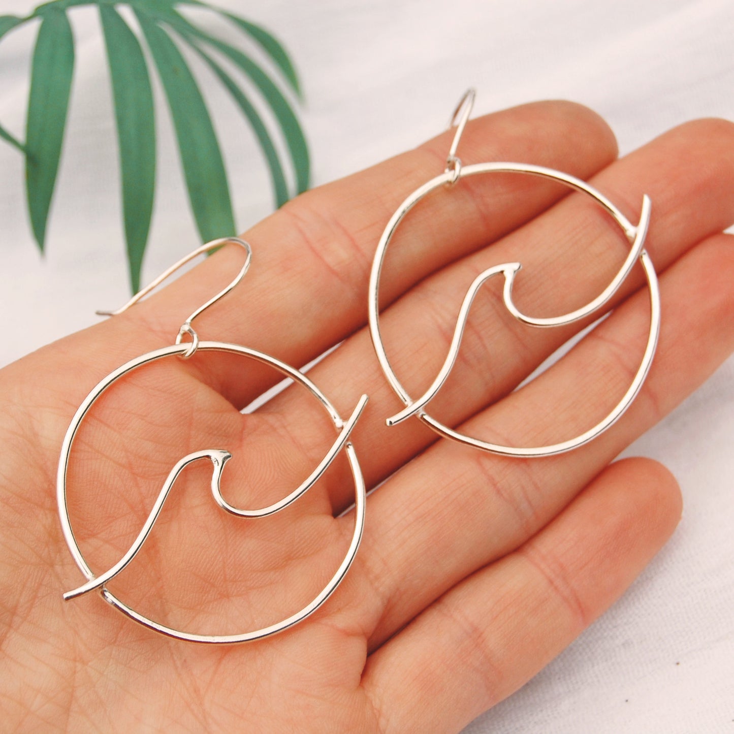 Wanderlust Wave Hoops
