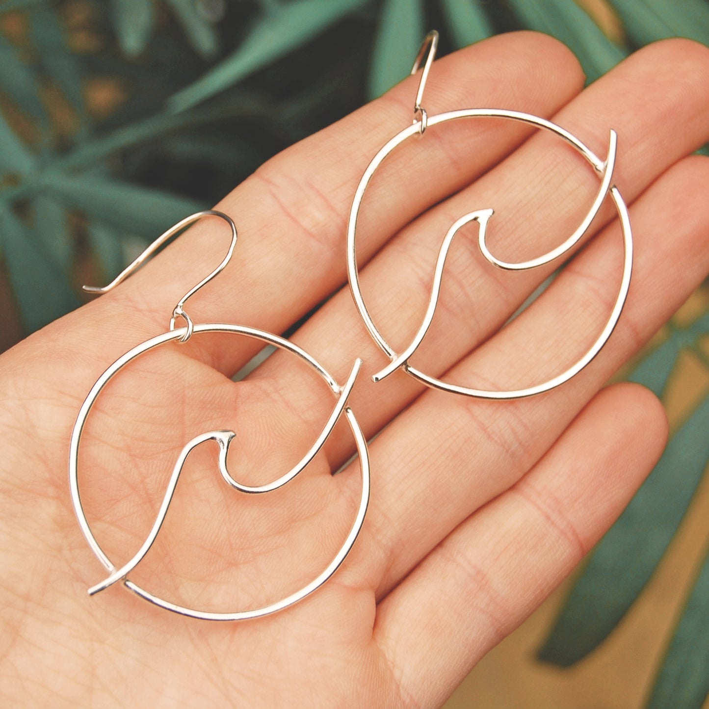Wanderlust Wave Hoops