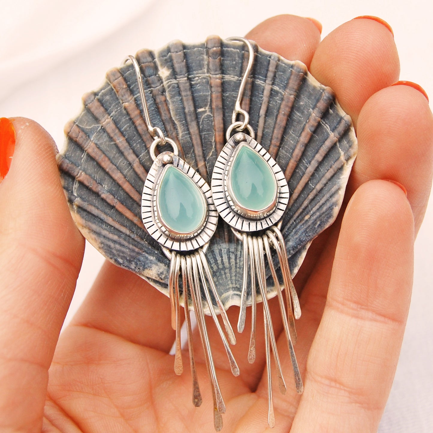 Radiate Fringed Earrings