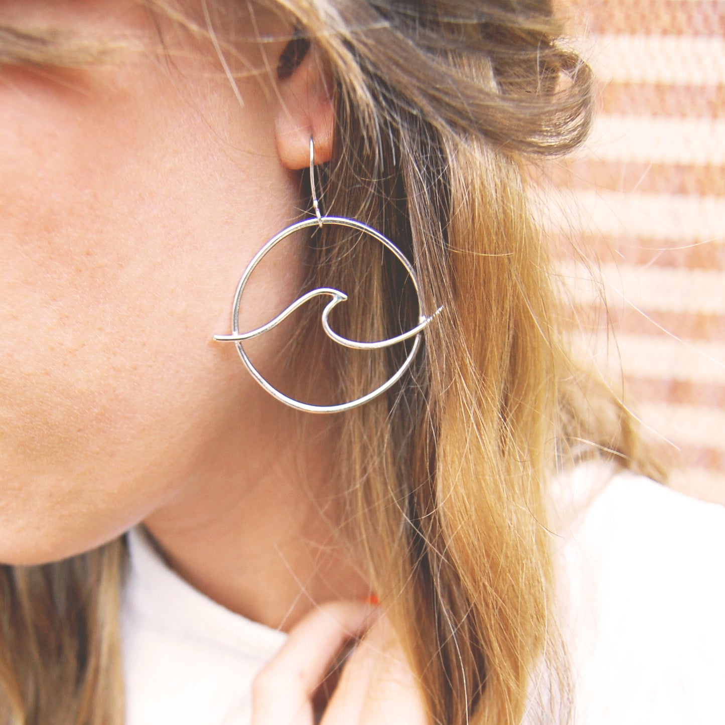 Wanderlust Wave Hoops