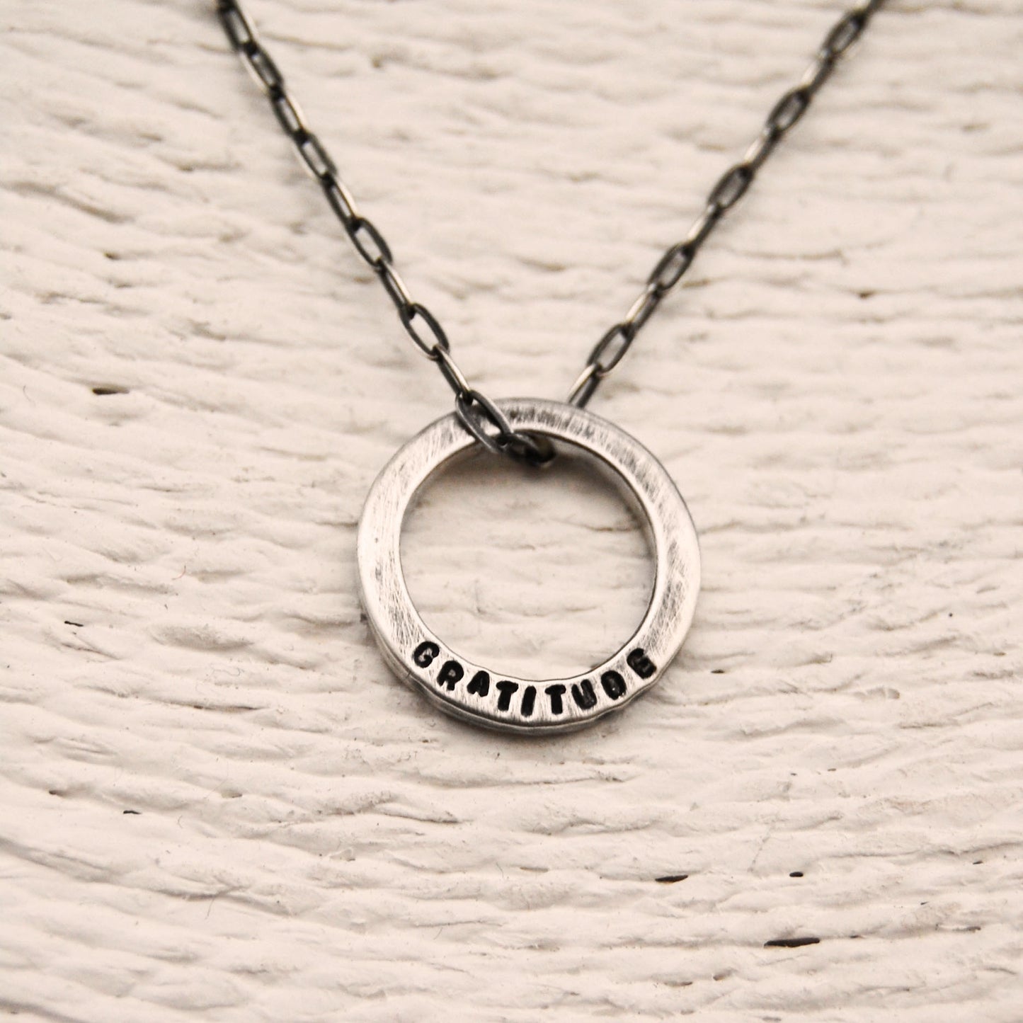 Men's Personalised Circle Pendant on Chain