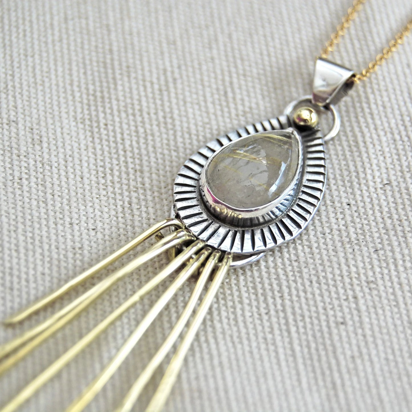 Fringed Goddess Pendant - Into The Wanderness