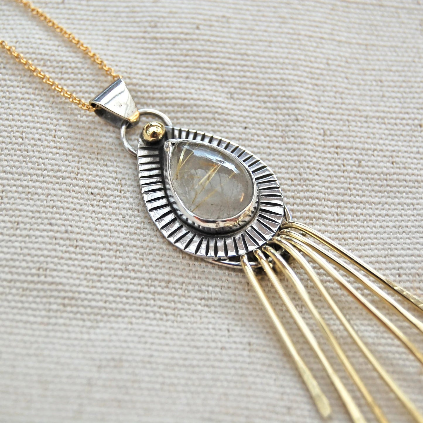 Fringed Goddess Pendant - Into The Wanderness