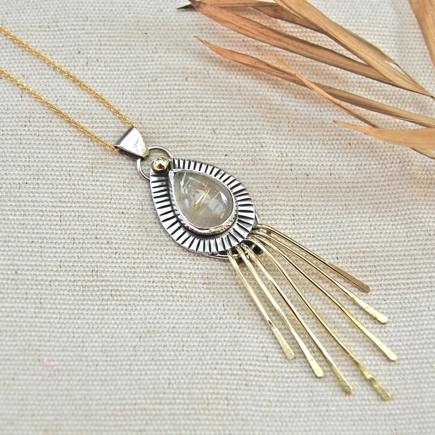 Fringed Goddess Pendant - Into The Wanderness