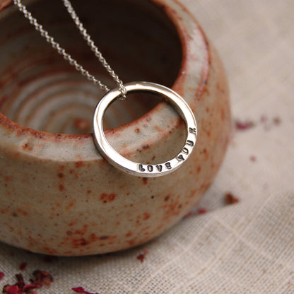 Infinite Circle Necklace