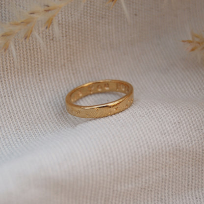 Star Constellation Ring with Inside Personalisation