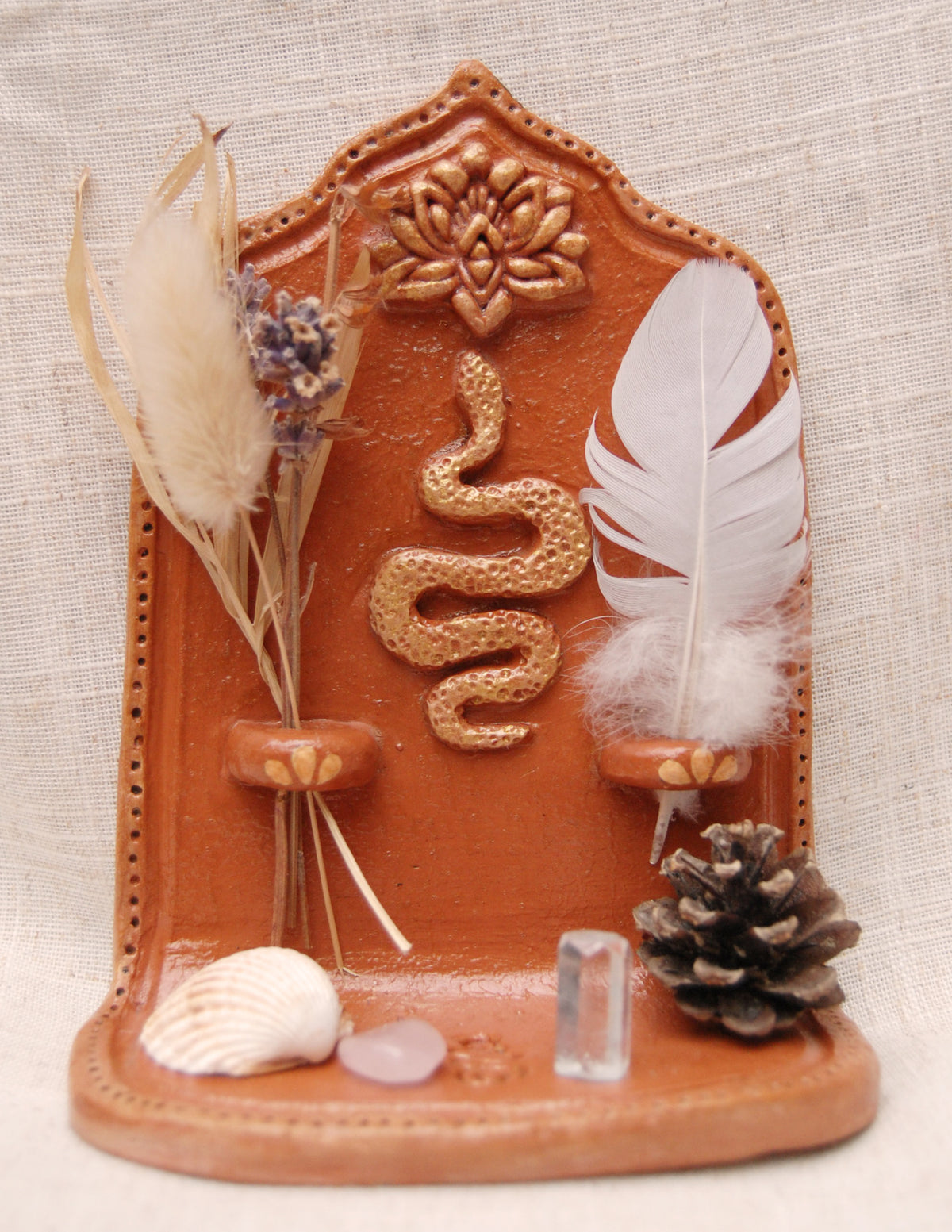 The Serpent Altar | Handcrafted from Clay