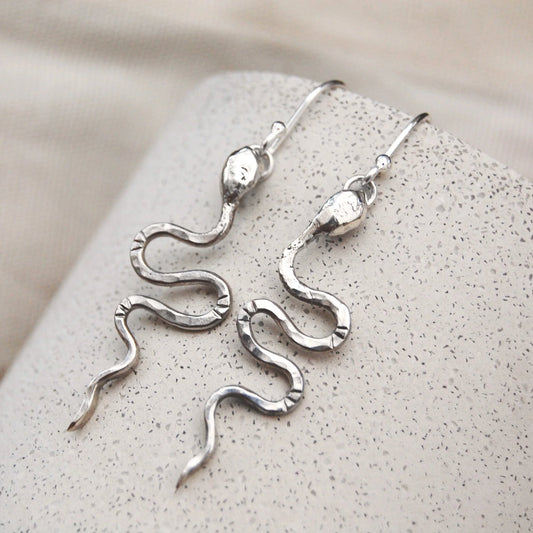 Serpent Dangle Earrings - Into The Wanderness