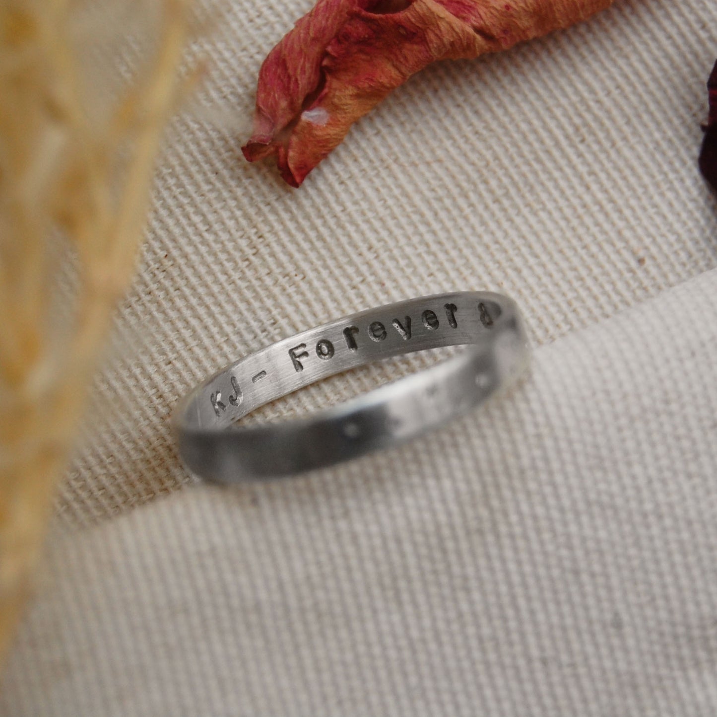 Star Constellation Ring with Inside Personalisation