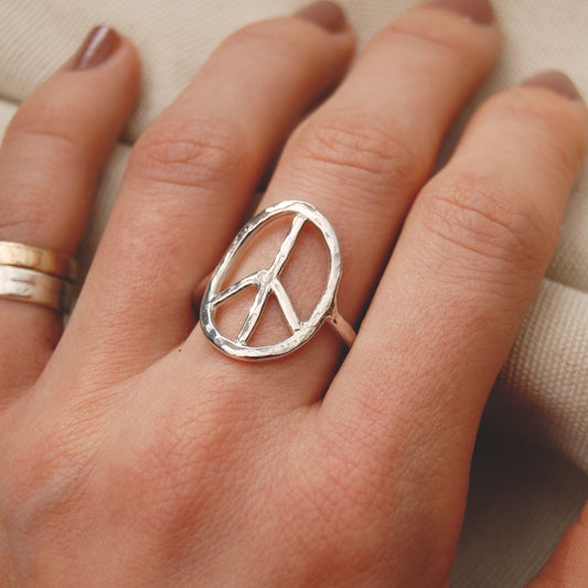 Organic Peace Ring