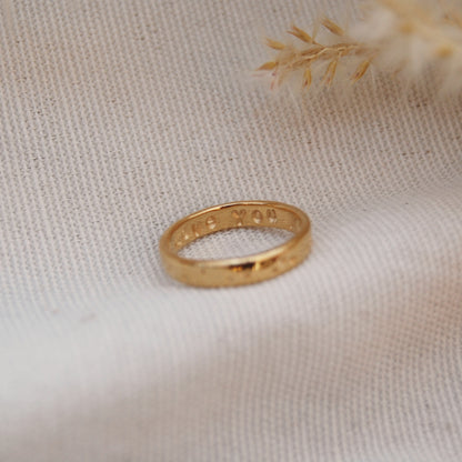 Star Constellation Ring with Inside Personalisation