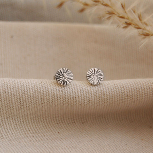 Mini Sunburst Studs