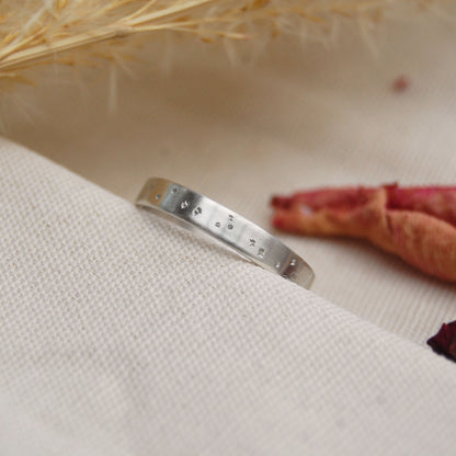 Star Constellation Ring with Inside Personalisation