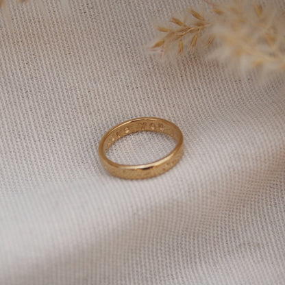 Star Constellation Ring with Inside Personalisation