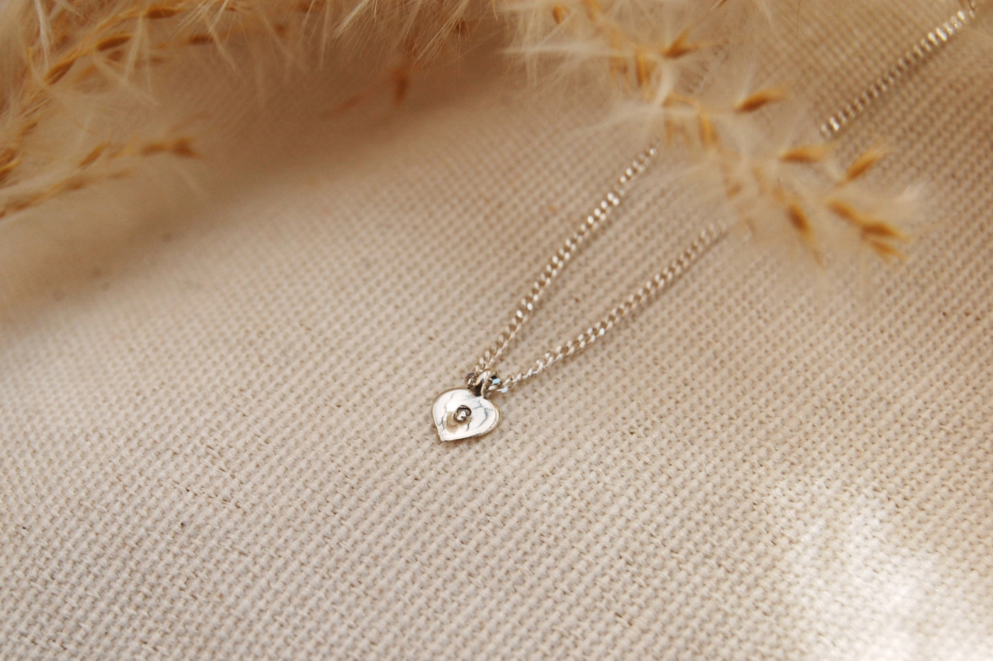 Personalised Initial Sweet Heart Necklace