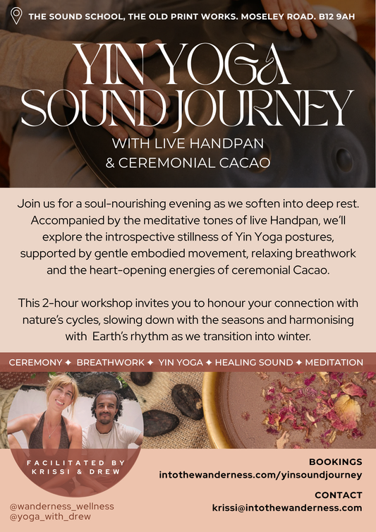 Yin Yoga Sound Journey with Cacao