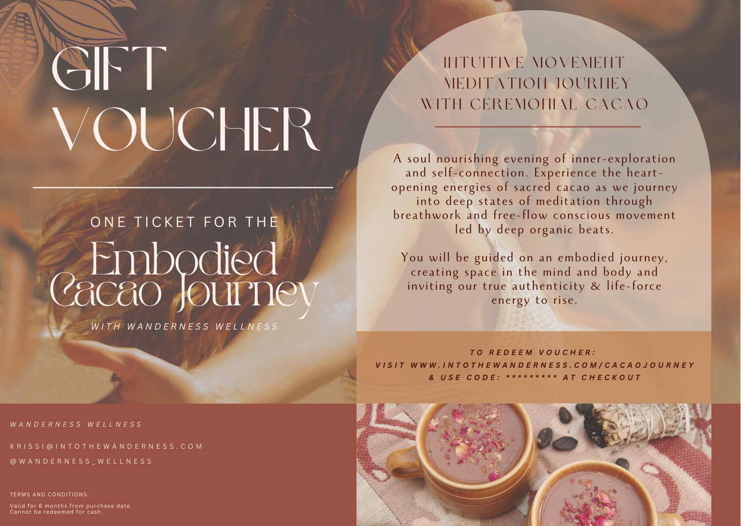 Embodied Cacao Jouney Gift Voucher